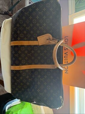 Louis Vuitton Monogram Keepall Bandouliere 60